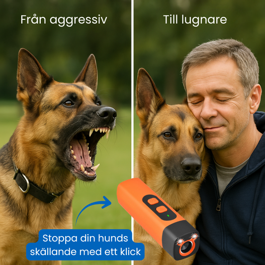 CalmPaw™ | Stoppa din hunds skällande med ett klick