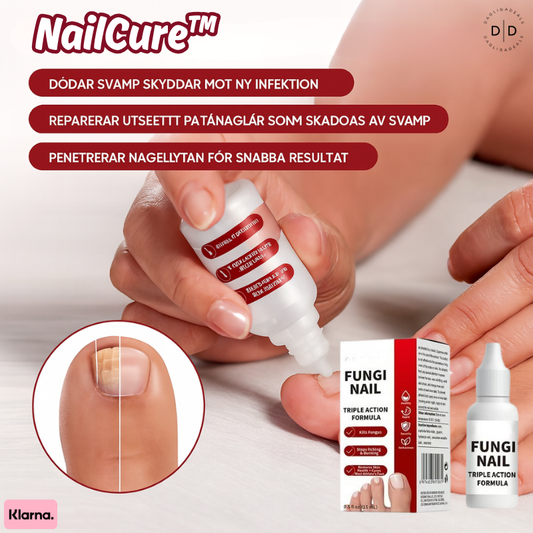 NailCure™ | Stoppa svamp, sprickor och dålig lukt – gå självsäkert igen