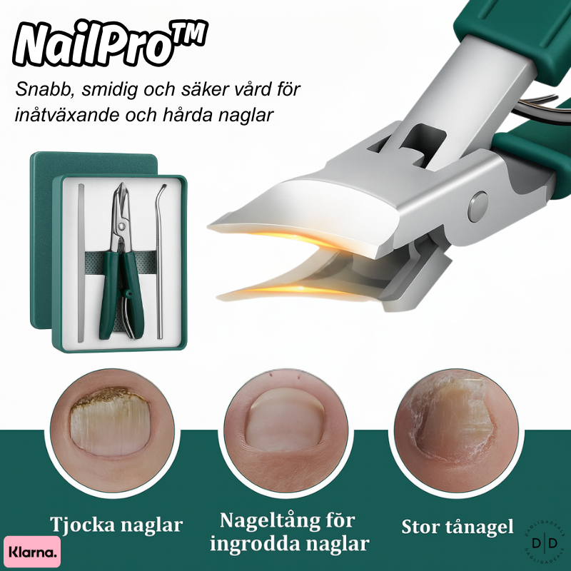 NailPro™ | Snabb, smidig och säker vård för inåtväxande och hårda naglar