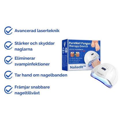 NailedIt™ | Apparat för laserbehandling av nagelsvamp
