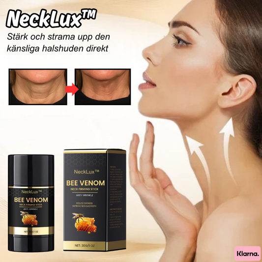NeckLux™ | Stärk och strama upp den känsliga halshuden direkt