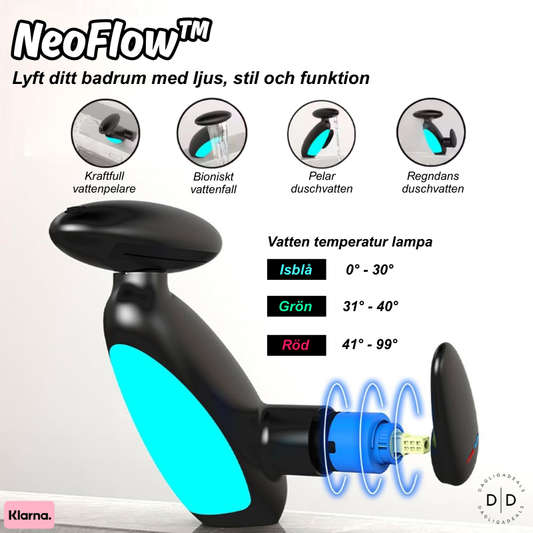 NeoFlow™ | Lyft ditt badrum med ljus, stil och funktion