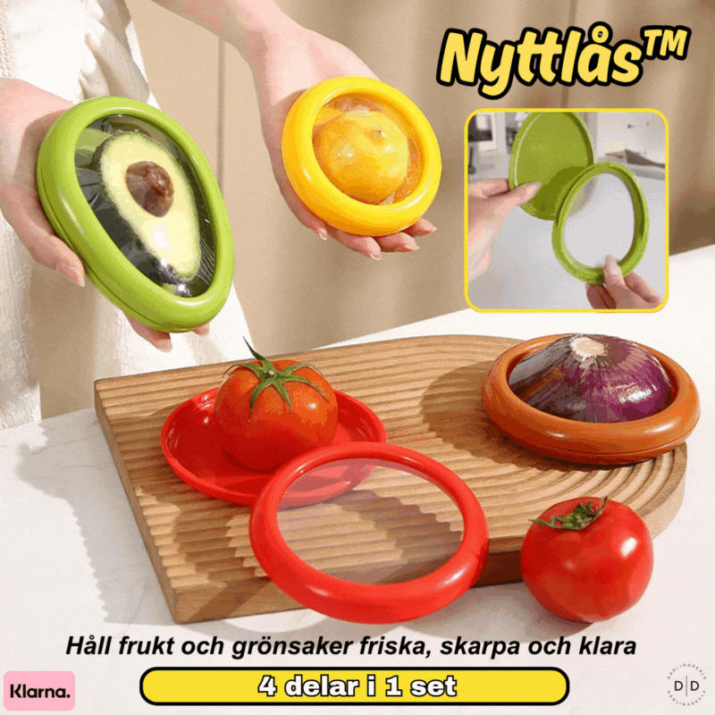 Nyttlås™ | Håll frukt och grönsaker friska, skarpa och klara