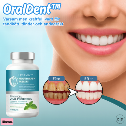 OralDent™ | Varsam men kraftfull vård för tandkött, tänder och andedräkt