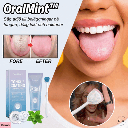 OralMint™ | Säg adjö till beläggningar på tungan, dålig lukt och bakterier