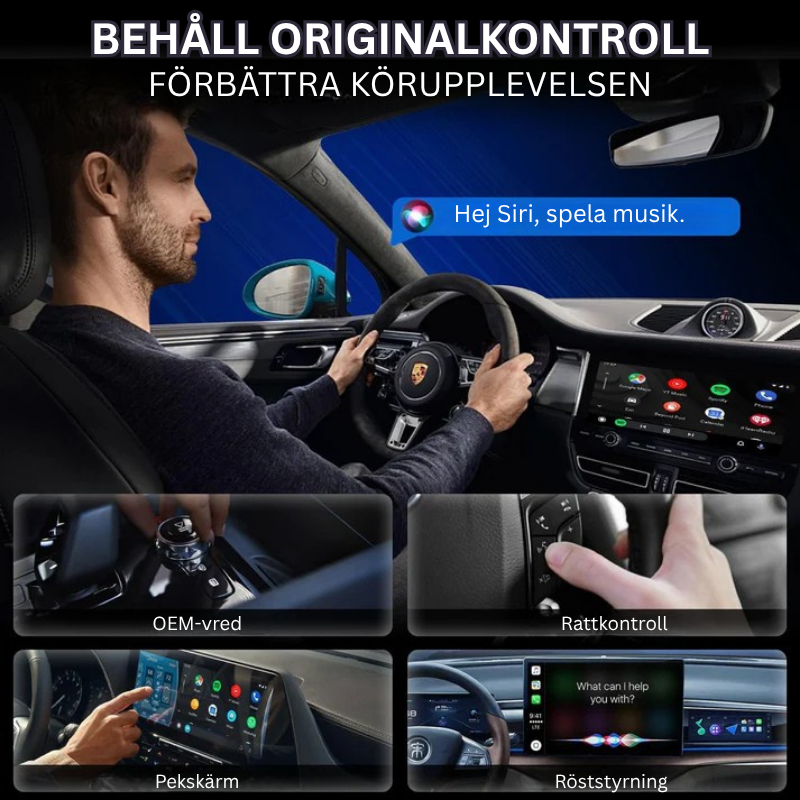 QuickSync™ | Inga fler sladdar, ansluten till din bil på några sekunder