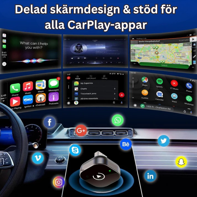 QuickSync™ | Inga fler sladdar, ansluten till din bil på några sekunder