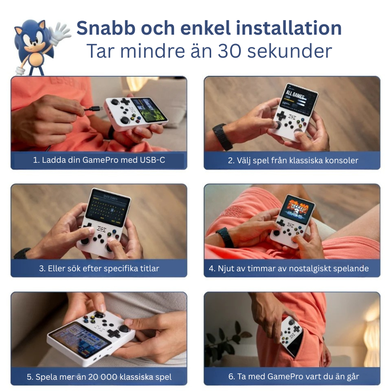 GamePro™ | Dina favoritretrospel, allt i en enhet