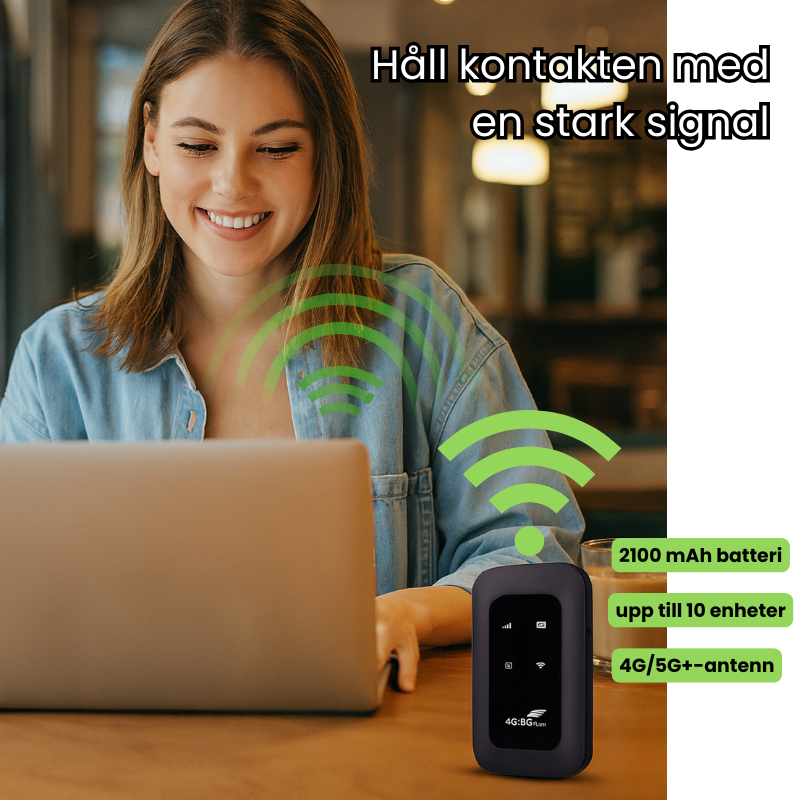 SignalGo™ | Stark signal när som helst, var som helst, inget mer letande efter hotspots