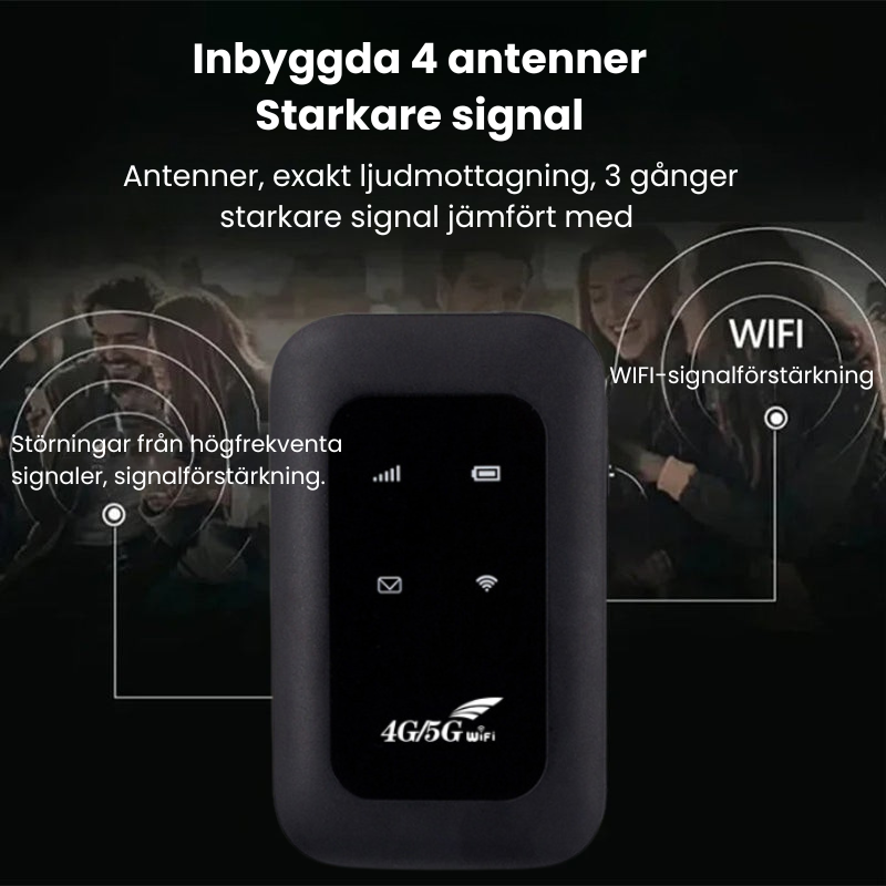 SignalGo™ | Stark signal när som helst, var som helst, inget mer letande efter hotspots