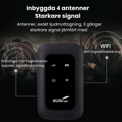 SignalGo™ | Stark signal när som helst, var som helst, inget mer letande efter hotspots