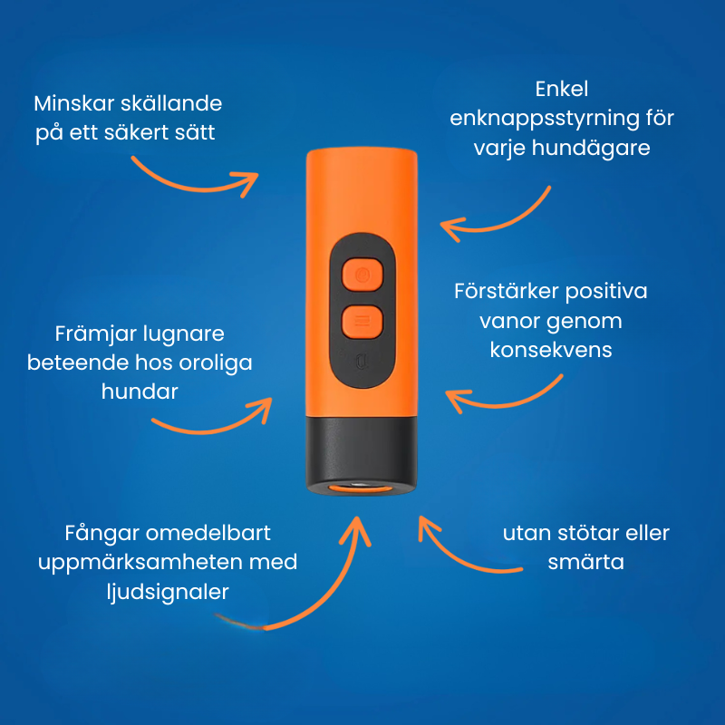 CalmPaw™ | Stoppa din hunds skällande med ett klick
