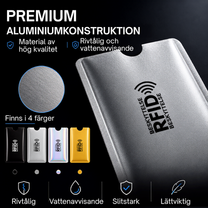 SlimShield™ | RFID-kortfodralet skyddar dina kort mot trådlös stöld.