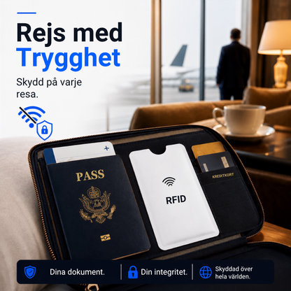 SlimShield™ | RFID-kortfodralet skyddar dina kort mot trådlös stöld.