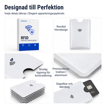 SlimShield™ | RFID-kortfodralet skyddar dina kort mot trådlös stöld.