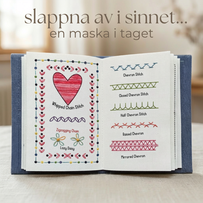 StitchBook™ | Perfekt för nybörjare och lugna eftermiddagar