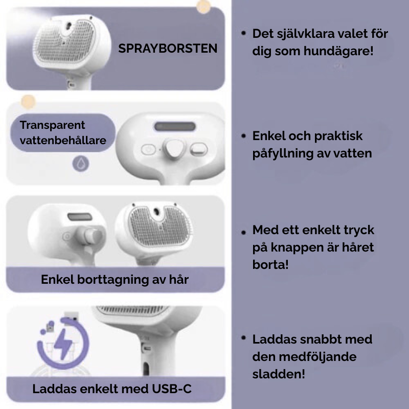 Pälsbort™ | Ett snabbare sätt att bli av med djurhår för alltid