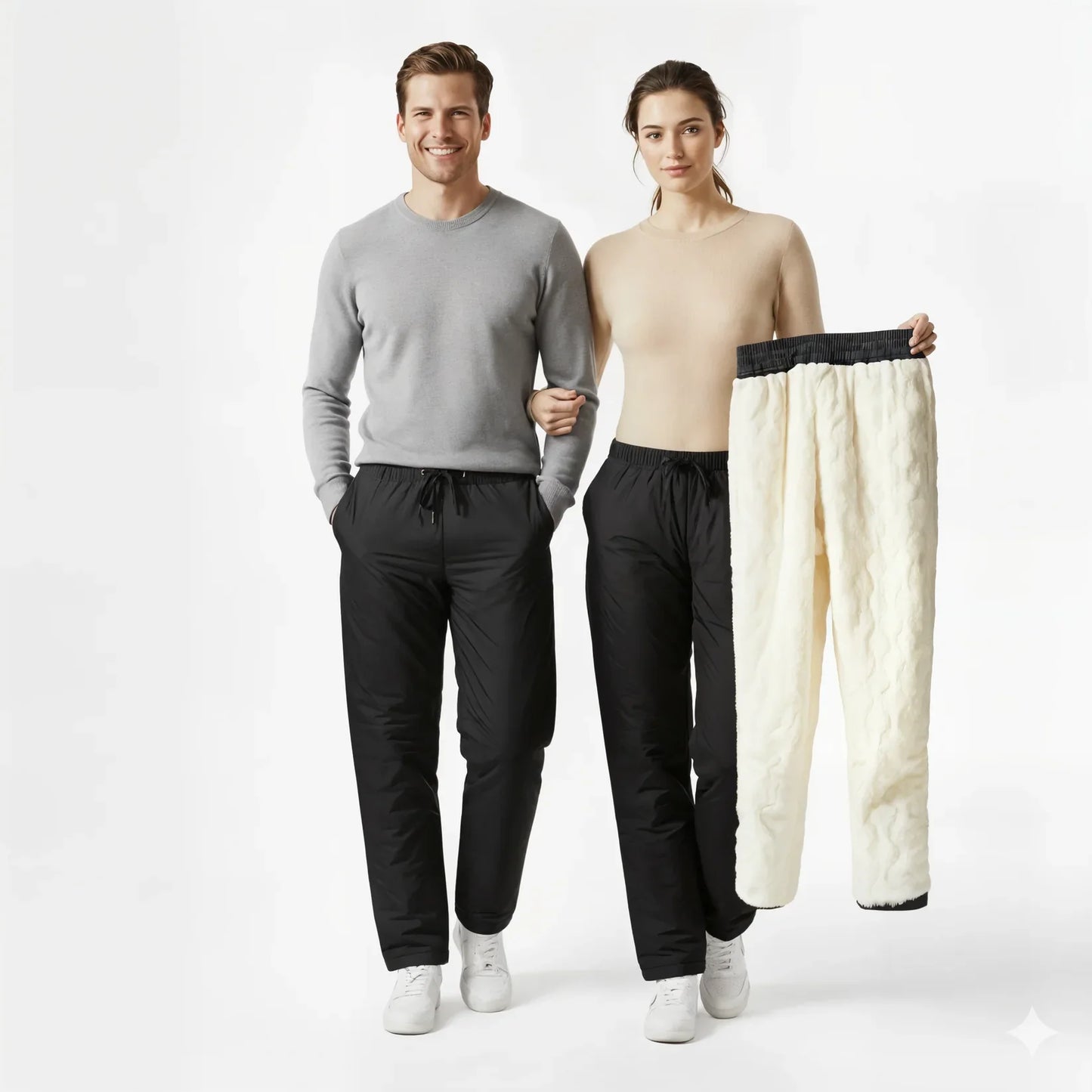 ArcticPants™ | Säg hejdå till stela, iskalla ben – rör dig varmt och fritt