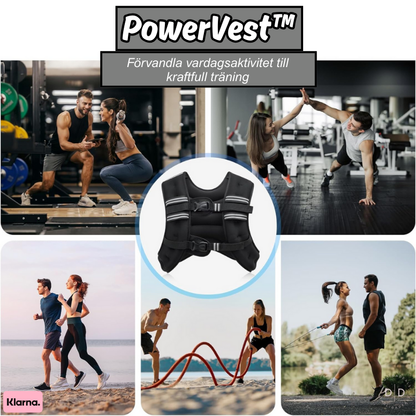 PowerVest™ | Förvandla vardagsaktivitet till kraftfull träning
