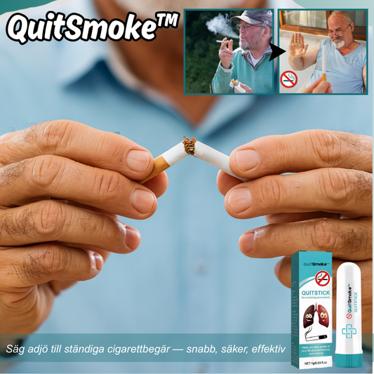 QuitSmoke™ | Säg adjö till ständiga cigarettbegär — snabb, säker, effektiv