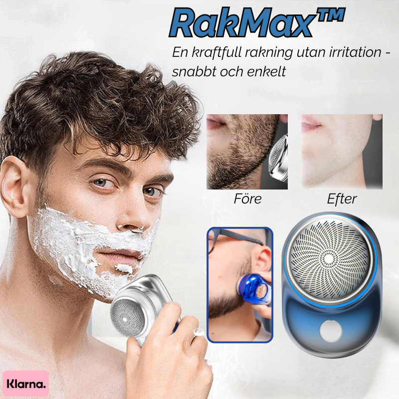 RakMax™ | En kraftfull rakning utan irritation - snabbt och enkelt