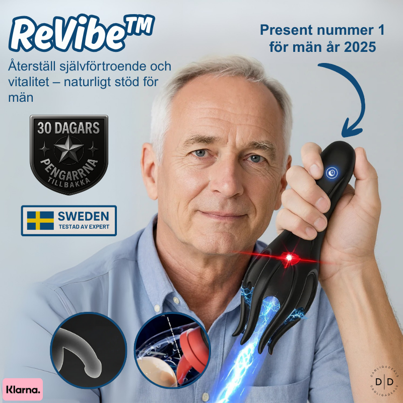 ReVibe™ | Återställ självförtroende och vitalitet – naturligt stöd för män