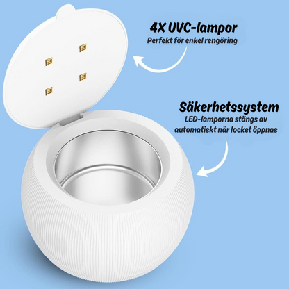 SaniDent™ | Ta bort smuts och bakterier från tandutrustning – utan kemikalier