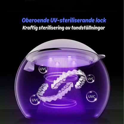 SaniDent™ | Ta bort smuts och bakterier från tandutrustning – utan kemikalier