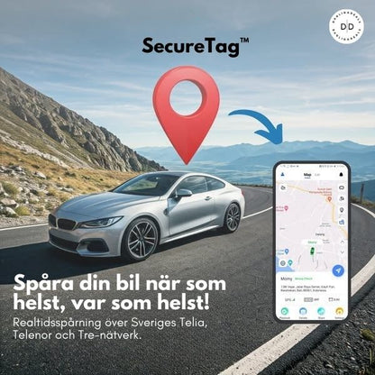 SecureTag™ | Håll koll på dina tillhörigheter i realtid