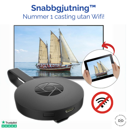 Snabbgjutning™ | Nummer 1 casting utan Wifi!