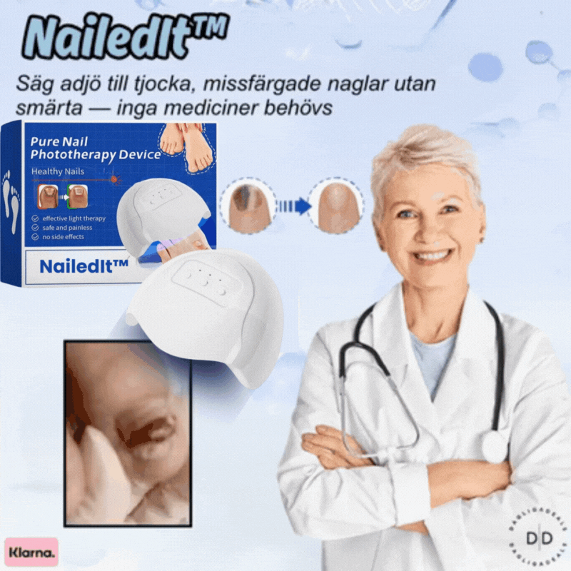NailedIt™ | Säg adjö till tjocka, missfärgade naglar utan smärta — inga mediciner behövs