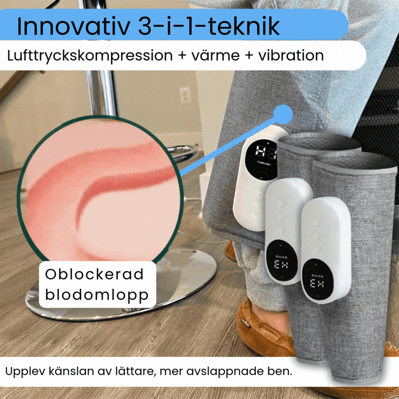 MasterMassage™ | Återställ cirkulationen och slappna av i benen på några minuter