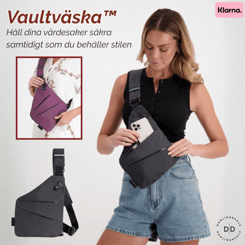 Vaultväska™ | Håll dina värdesaker säkra samtidigt som du behåller stilen