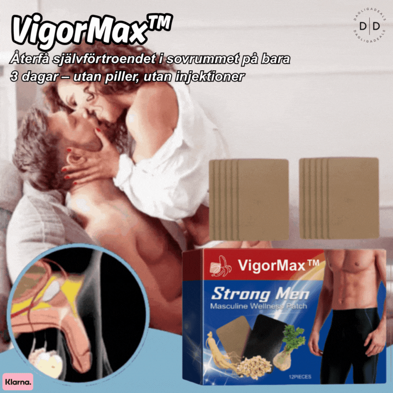 VigorMax™ | Återfå självförtroendet i sovrummet på bara 3 dagar – utan piller, utan injektioner