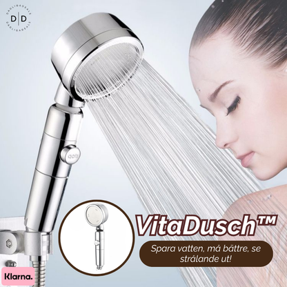 VitaDusch™ | Spara vatten, må bättre, se strålande ut!