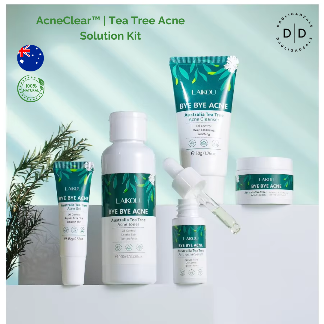 AcneClear™ | Tea Tree Acne Solution Kit