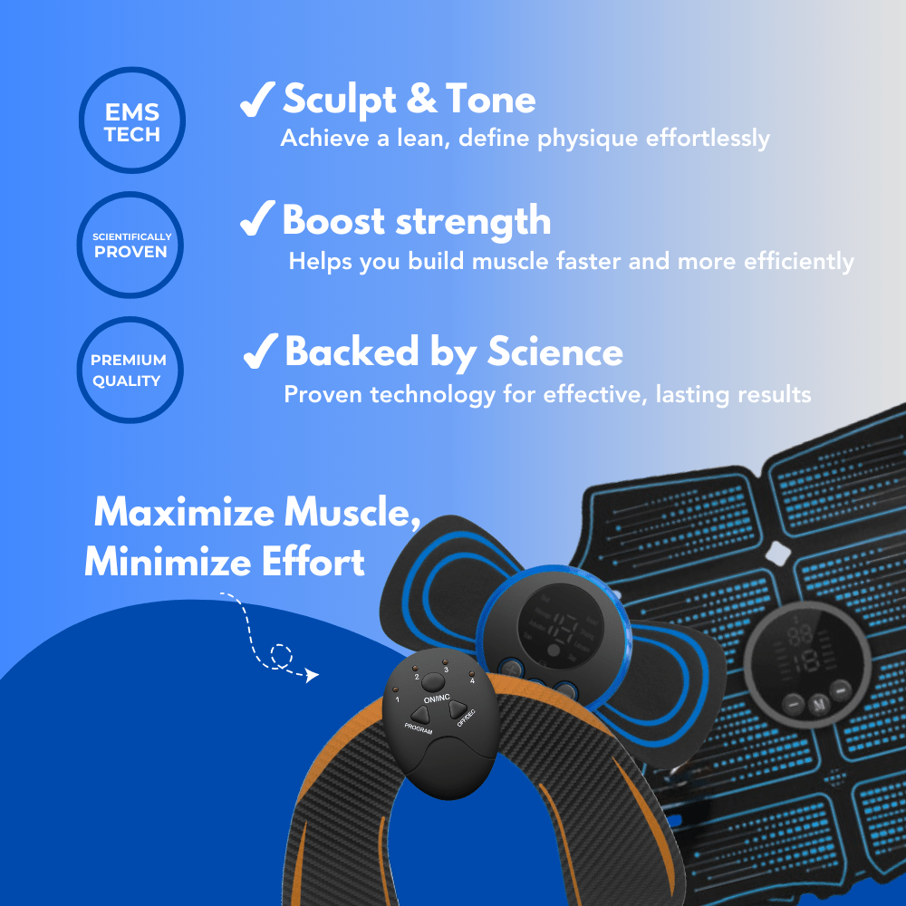PowerPuls™ | Allt i en muskel återhämtar sig, tonar och lindrar smärta var som helst!