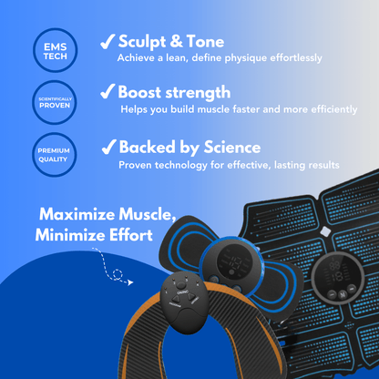 PowerPuls™ | Allt i en muskel återhämtar sig, tonar och lindrar smärta var som helst!