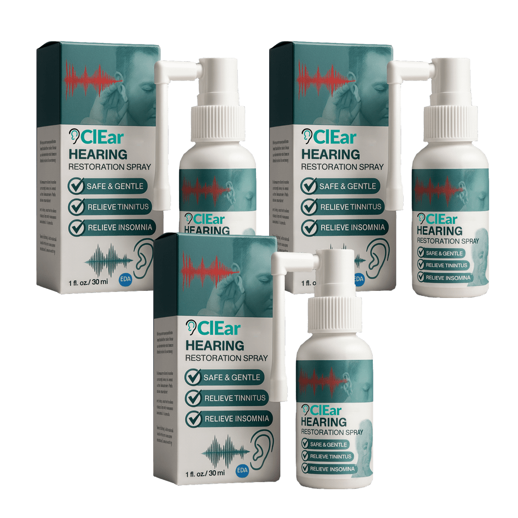 ClEar Spray | Hör upp till 99 % bättre på bara 72 timmar