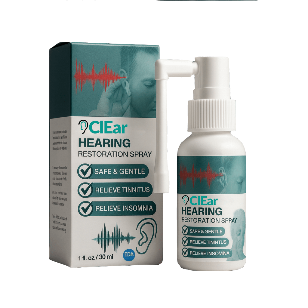 ClEar Spray | Hör upp till 99 % bättre på bara 72 timmar