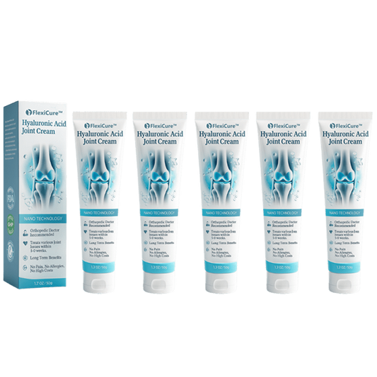 FlexiCure™ ledkräm | Minskar knäsmärta med upp till 87 % – på bara 48 timmar!