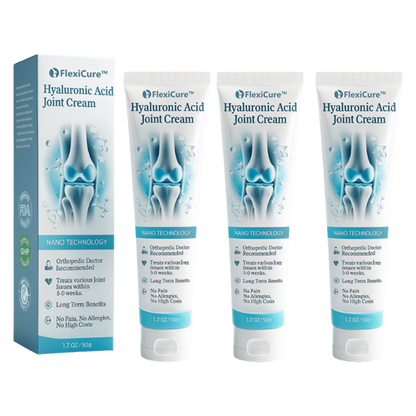 FlexiCure™ ledkräm | Minskar knäsmärta med upp till 87 % – på bara 48 timmar!