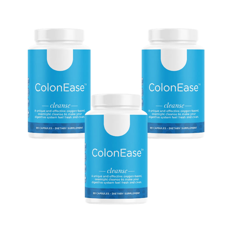 ColonEase™ | Smärtfritt löser upp förhårdnad avföring och ger bekväma tarmtömningar på 3 dagar