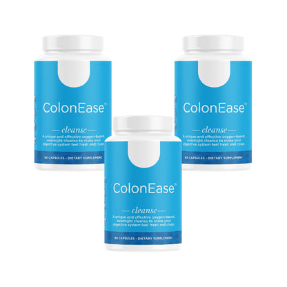 ColonEase™ | Smärtfritt löser upp förhårdnad avföring och ger bekväma tarmtömningar på 3 dagar