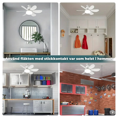 GlowFanPro™ | Det smartaste sättet att kyla ner vilket rum som helst – utan att förstöra väggarna