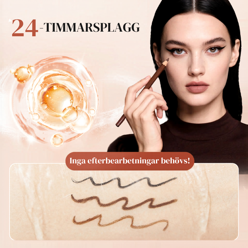 Noir™ | Sluta fixa din eyeliner. Applicera en gång. Perfekt hela dagen. Utan undantag.