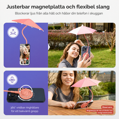 ScreenHood™ | Sluta skärma av din telefon med handen som om det vore 2005.